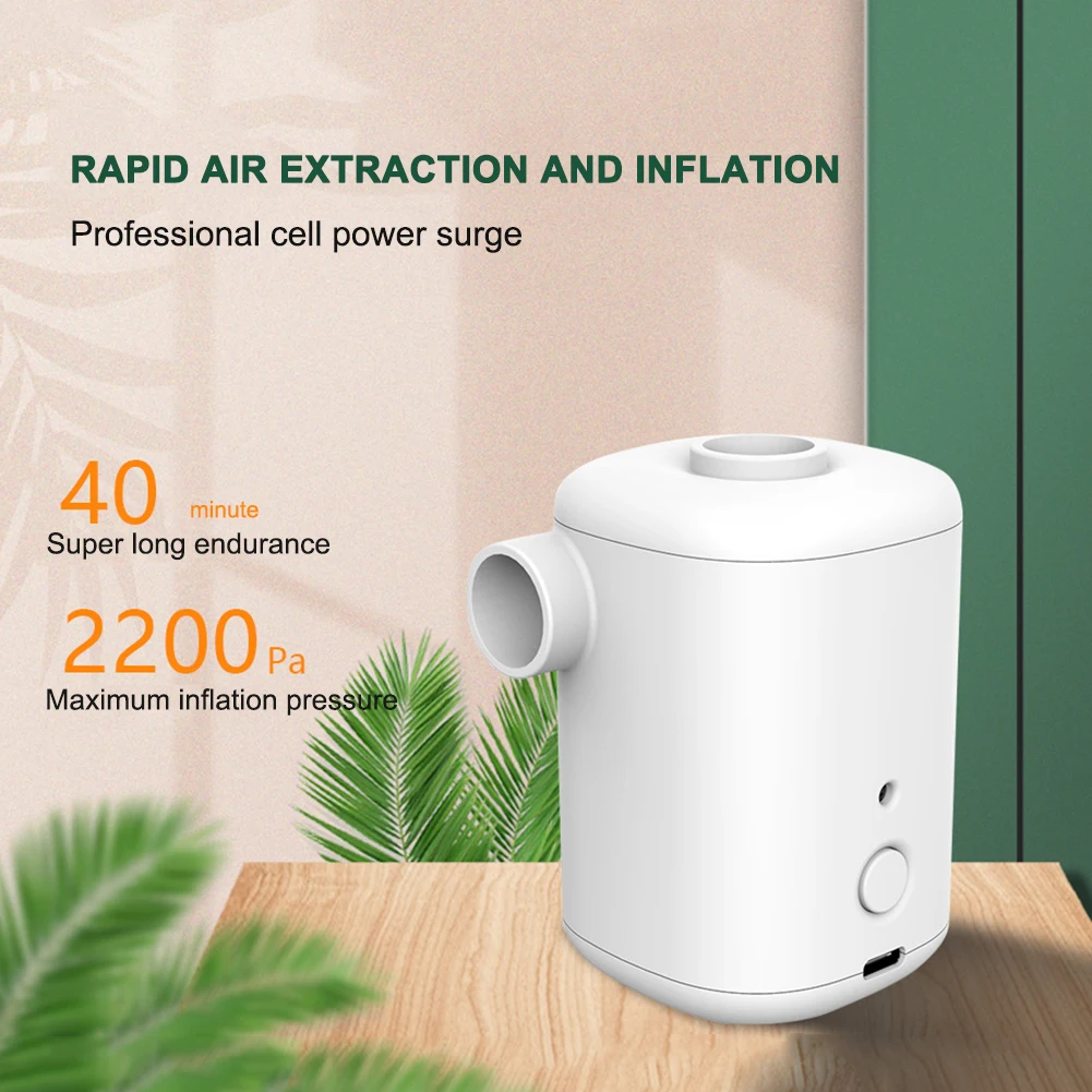 

Camping Tiny Pump Air Light Inflatable Pump Flextailgear Ultralight USB Charging Mini Electric Outdoor Air Pump