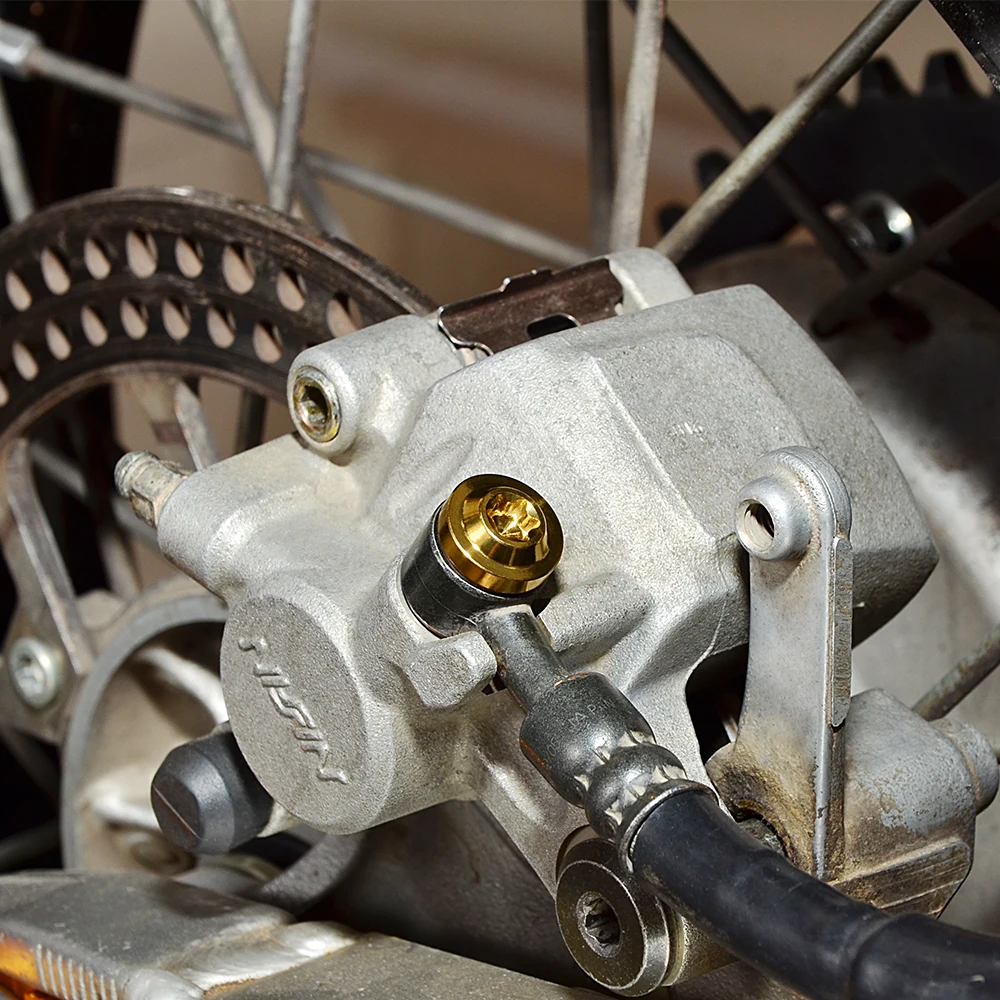 Винт для мотоциклетного тормозного шланга M10x1.0x19 Brembo главный цилиндр KTM Ducati