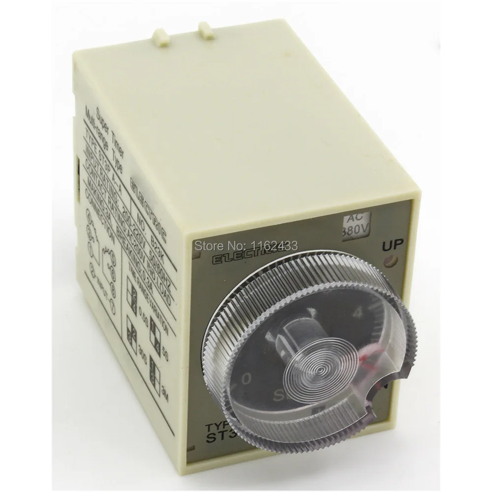 Реле времени 380 в перем. Тока В переменного тока таймер задержки 0. ST3PA A/5S/30 с/3