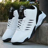 new man light basketball shoes breathable anti slip basketball sneakers men lace up sport boots basket homme zapatillas hot sale