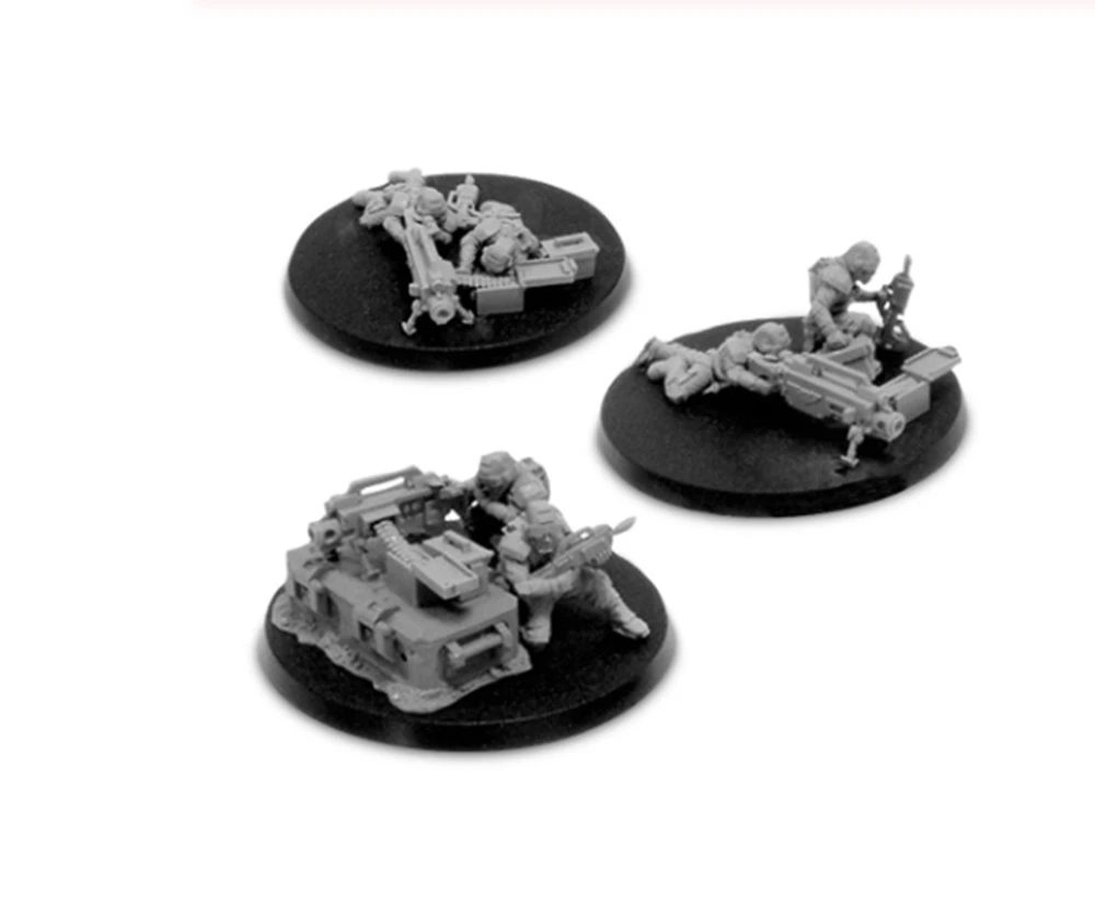 Elysian Heavy Bolter squad (три отряда)|Наборы для сборки моделей| |