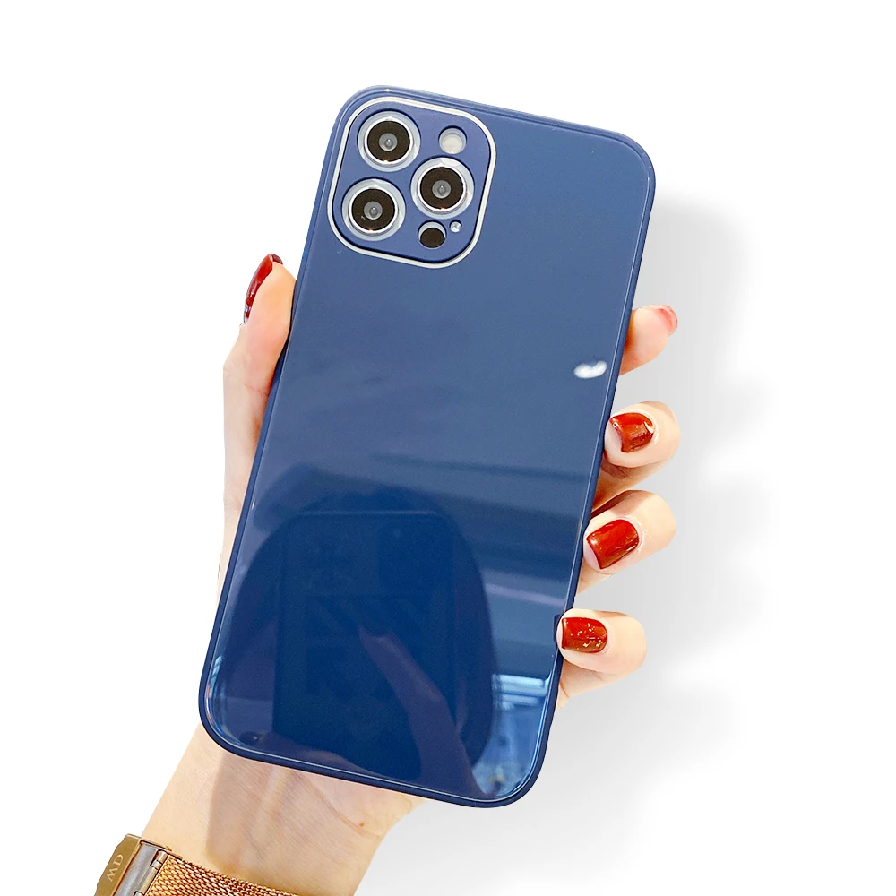 

Защитная задняя крышка для iPhone 12 Mini Pro Max 12Pro iPhone12 защитная пленка закаленное стекло с объективом камеры