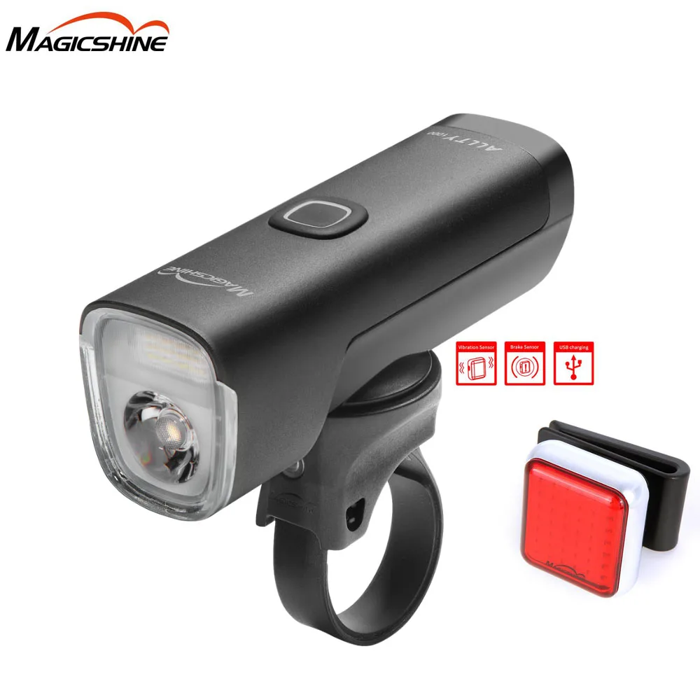 Magicshine ALLTY 1000 USB зарядный передний велосипедный светильник CREE XP-L V6 max 1000 люмен Magicshine SEEMEE 20 задний велосипедный светильник - Испускаемый цвет: ALLTY 1000 SEEMEE 60