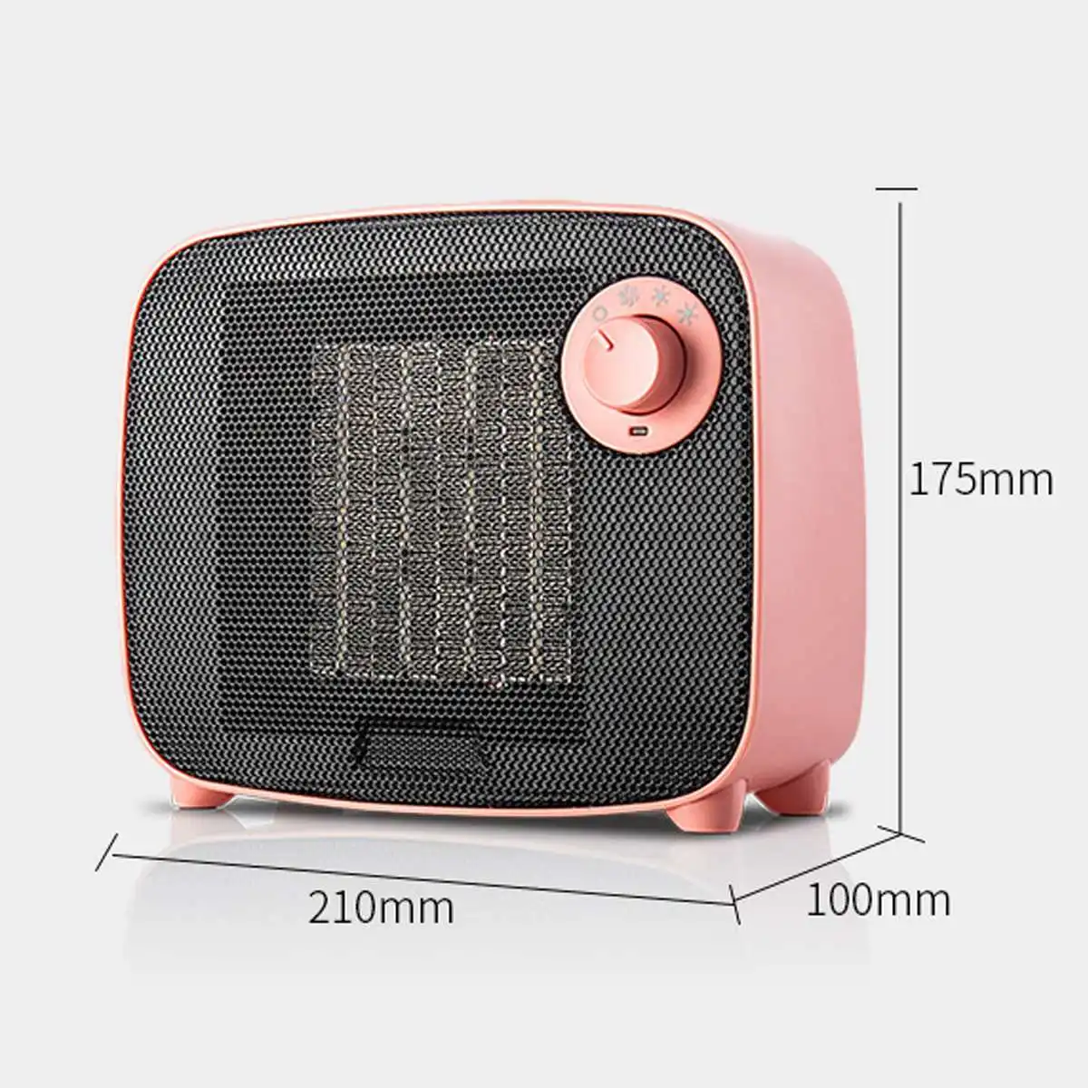 

1500W Mini Portable Electric Heater Desktop Heating Warm Air Fan Home Office Wall Handy Air Heater Bathroom Radiator Warmer Fan