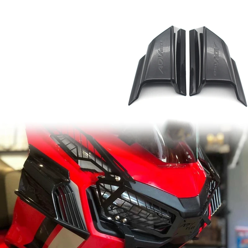 

Motorcycle Left Right Front Pneumatic Fairing Wing Tip Cover Protector for HONDA ADV150 ADV 150 2019 2020