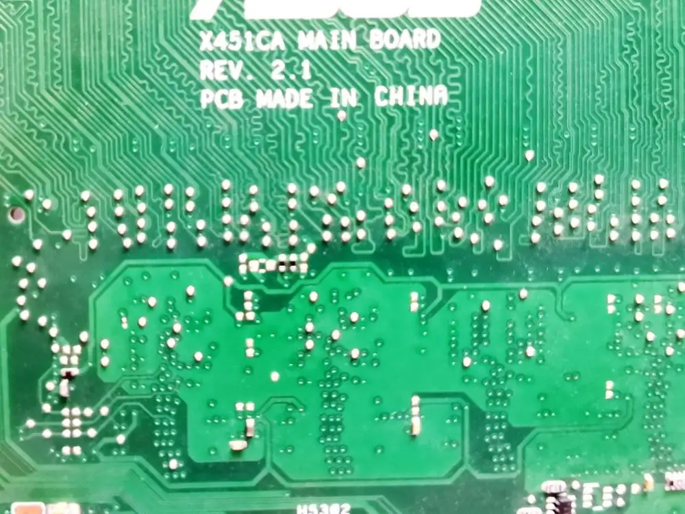 Оригинальная материнская плата для ноутбука ASUS X451CA REV 2 1 протестирована хорошая