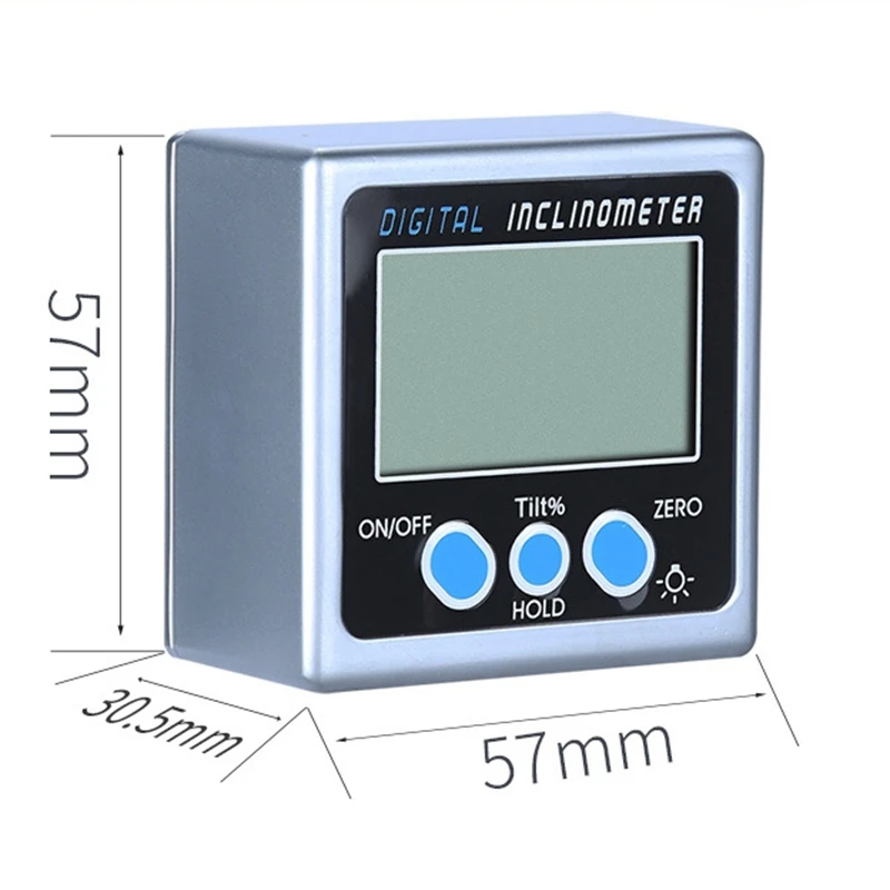 

Digital Display Level Meter Digital Display Angle Meter Inclinometer Angle Finder with Magnetic
