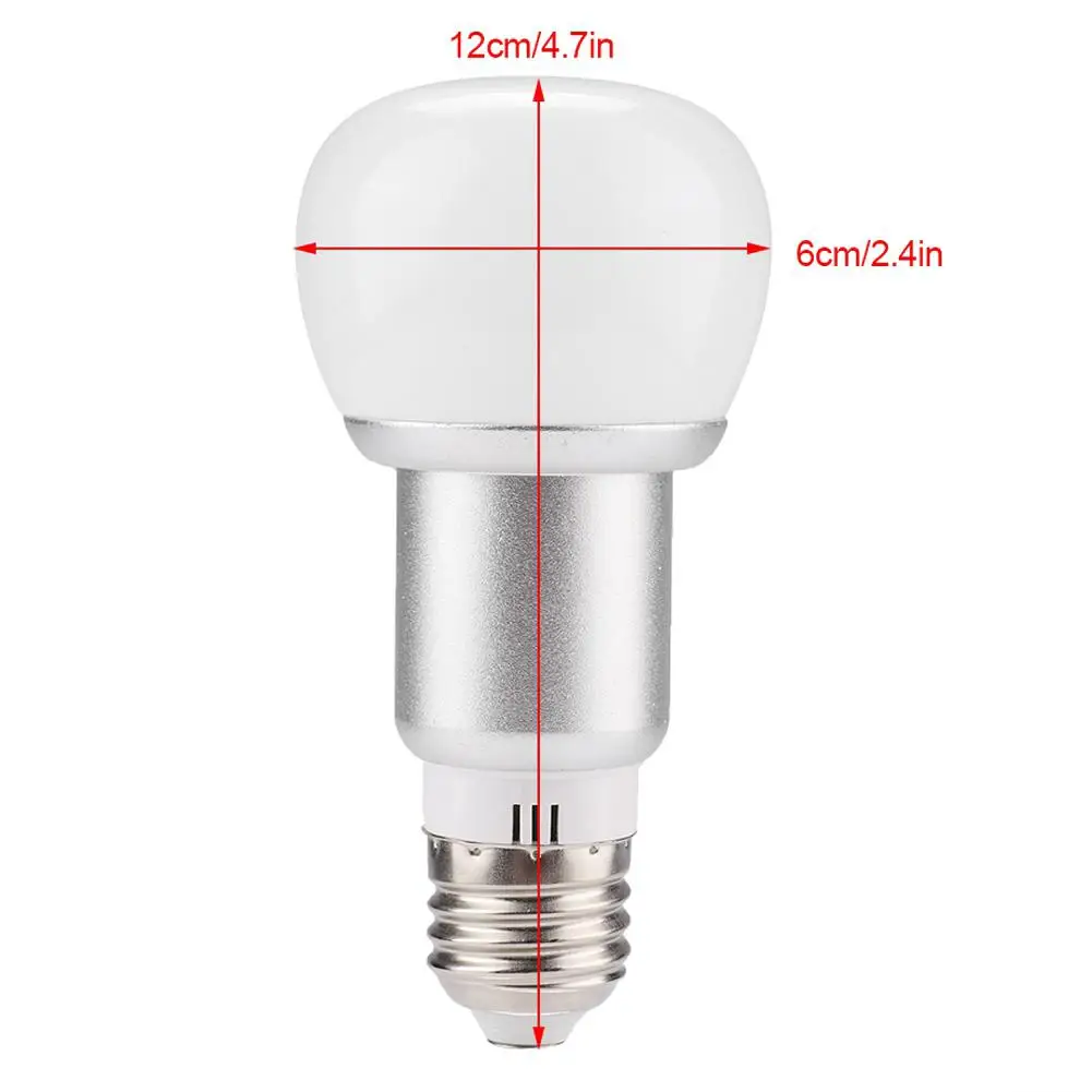 

E27 10W RGB Light Bulb Dimmable Smart WiFi Multiple Scenario Patterns Timing Delay Switches Colorful Voice Control Festival Lamp