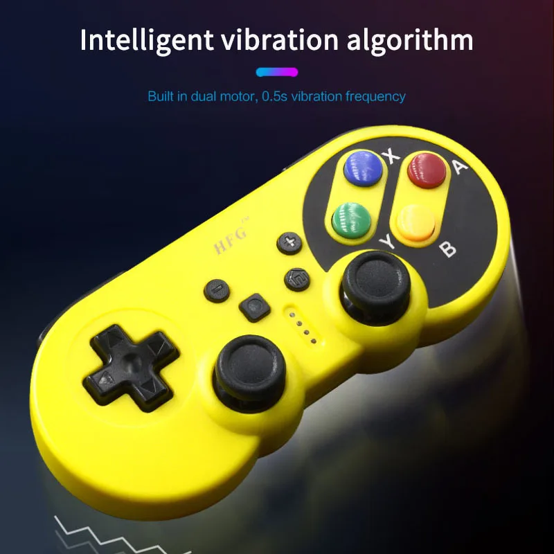 For Switch Pro Game Controller Wireless Video Console 6-Axis Burst Vibration Rechargeable Bluetooth Gamepad | Электроника