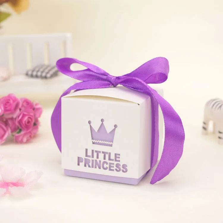 Подарочная коробка для маленькой принцессы вечерние коробки конфет с лентой 5 8*5 8