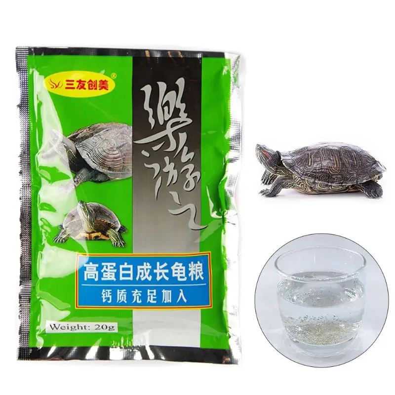 20 г высокое содержание белка Спирулина Пшеница соевые бобы Аквариум Черепаха еда