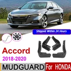 Брызговики для Honda Accord 10 2020 Honda Accord 2019 2018, передние и задние брызговики, щитки от грязи, брызговики, автомобильные аксессуары