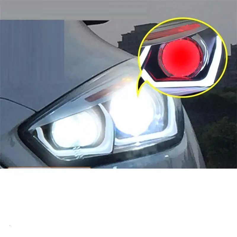 Сигнальные лампы Neblineros Para Automovil, запчасти для дневных ходовых огней Drl, стильные Светодиодные Автомобильные фары, автомобильные фары в сборе для Ford Focus