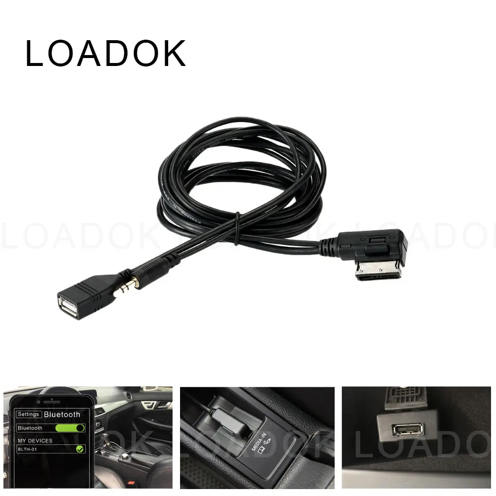 

For Audi VW AUX Audio Music MDI AMI MMI USB Charger AUX Cable For Audi A6L A8L Q7 A3 A4L A5 Q3 Q5 For VM MK5 EOS Passat