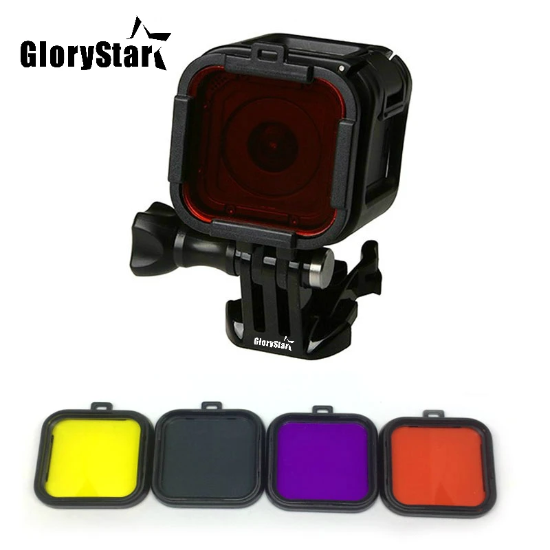 Аксессуары для подводной съемки Gopro 5 5s 4 Session фильтр объектива