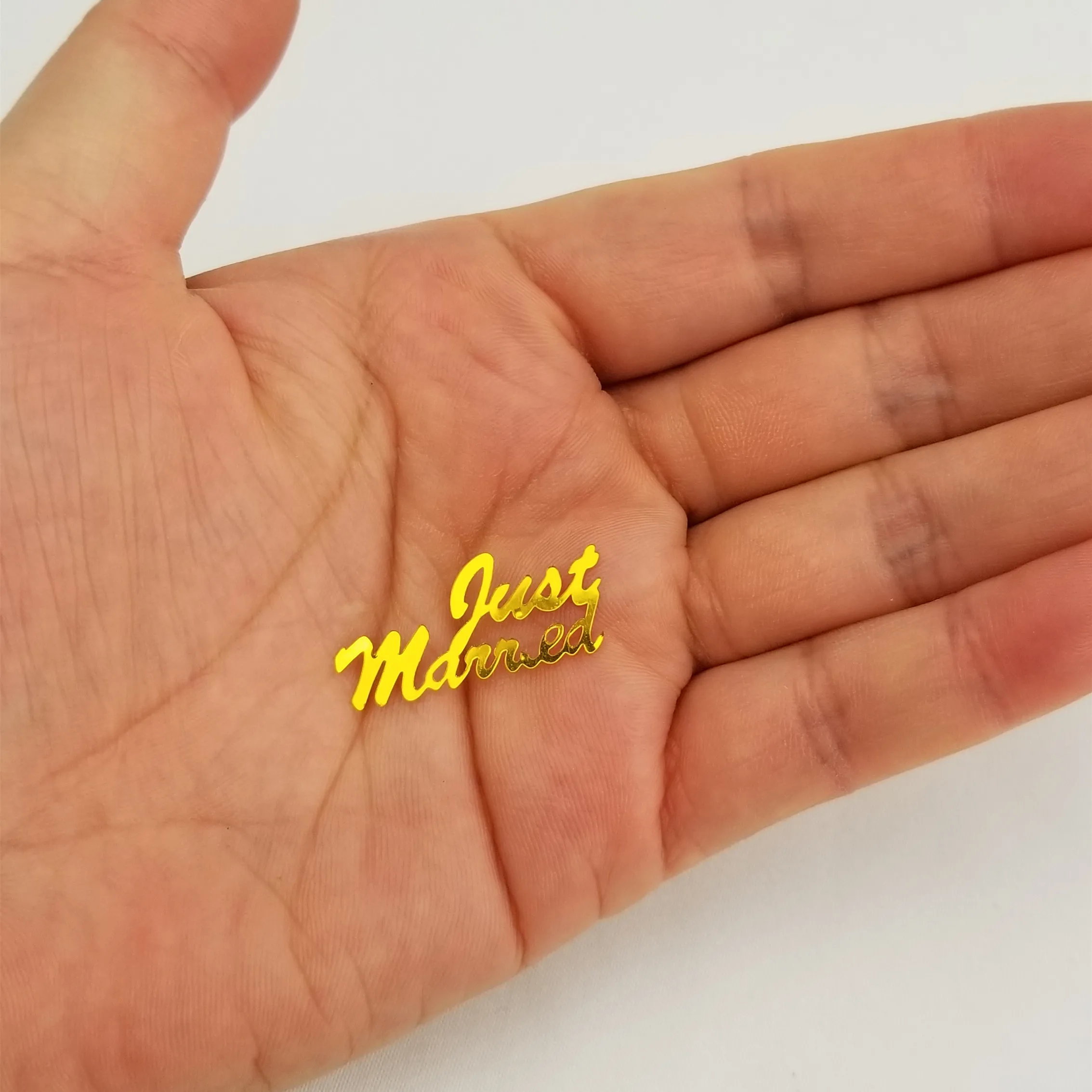 15 г цвета: золотистый синий молодоженов конфетти счастливая Свадебная вечеринка