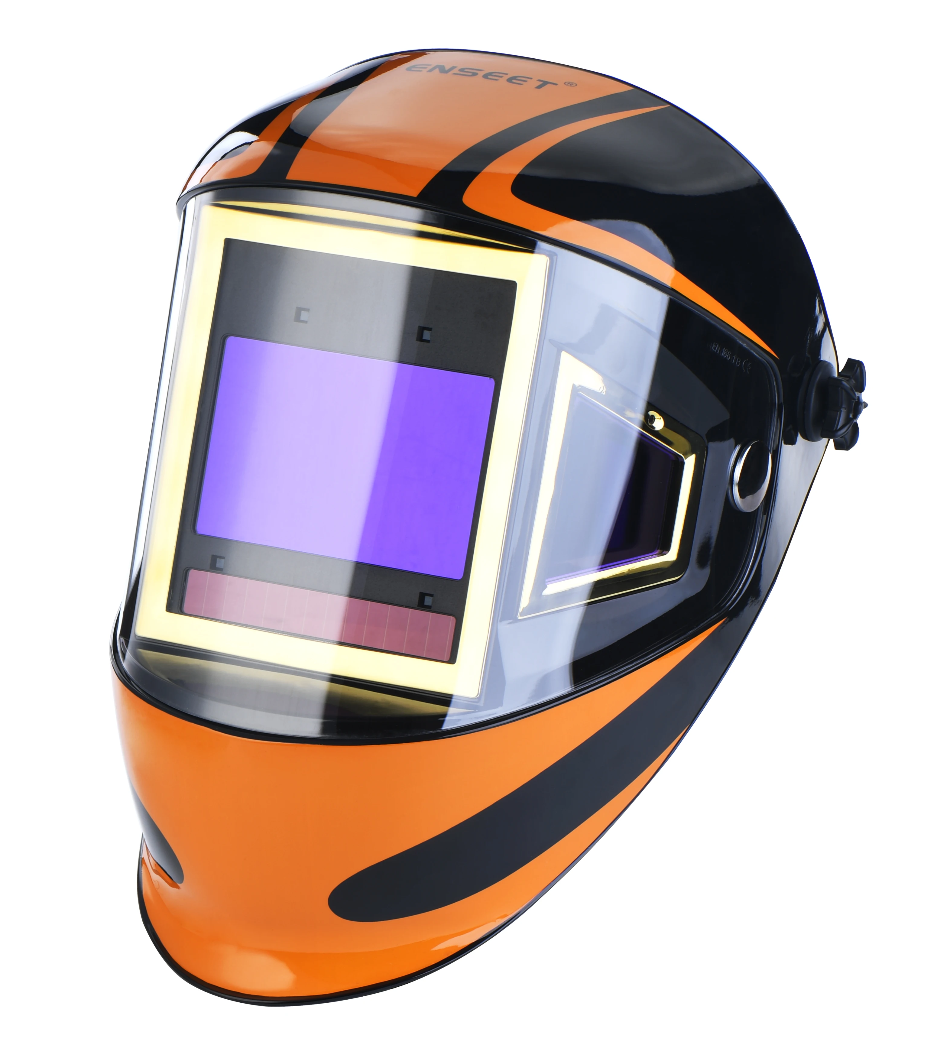 

2020 New Arrival Professional 3 LCD Screens True colour Solar welding helmet larger Viewing welding mask automatic