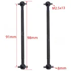 Стальной металлический приводной вал Dogbone для RC 110 Electric Himoto E10XT E10XTL Katana Truggy, запчасти для замены 31606, 2 шт.