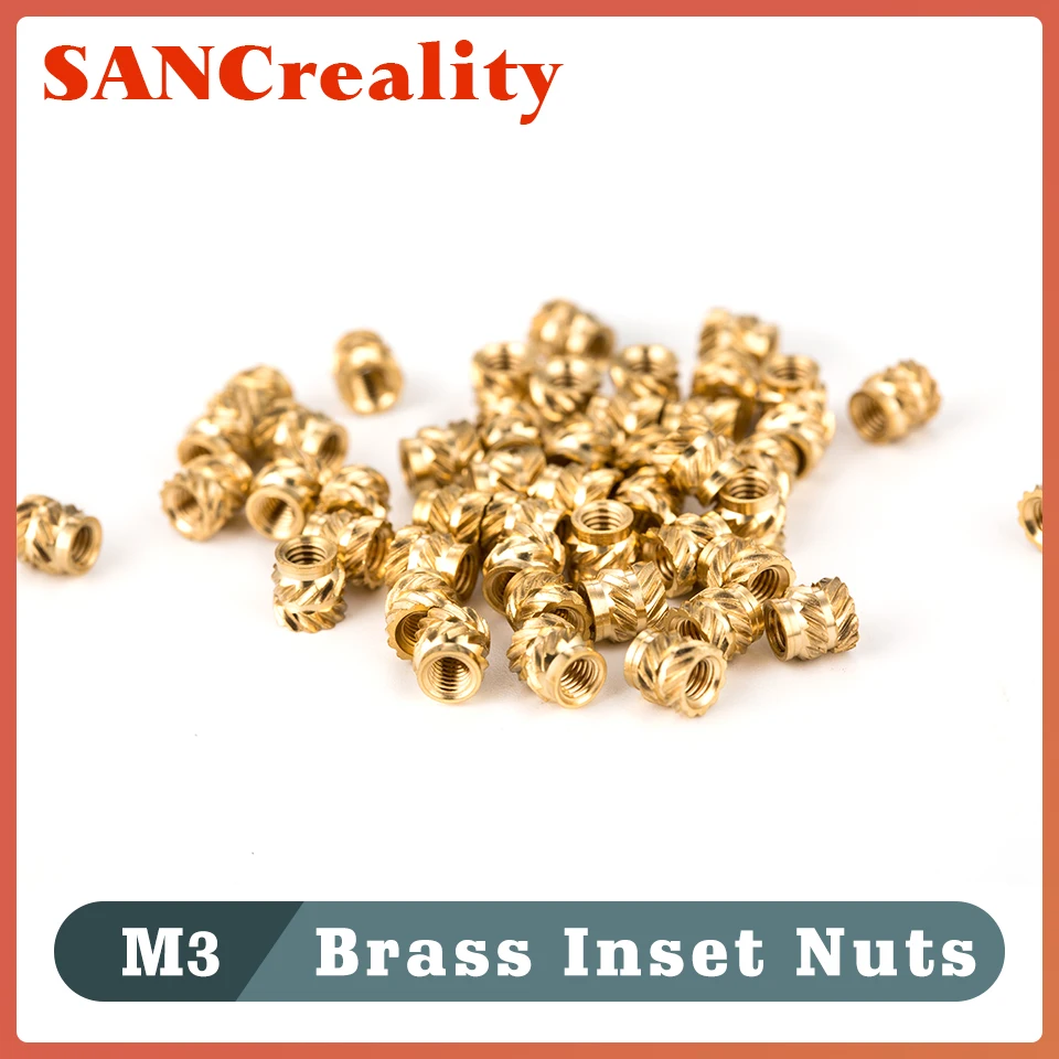 

Латунные встраиваемые гайки горячего расплава, нагревательная резьба, медная резьба, модель гайка с кольцевой вставкой Knurled, впрыскиваемая ...