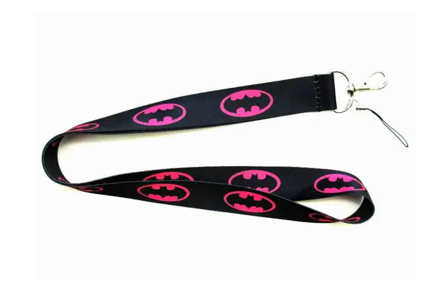 Heros Batman Spirderman Polyester Cell Phone Neck Lanyard Straps for Smartphone Key ID Card Keychain Necklace Dropshipping | Украшения и