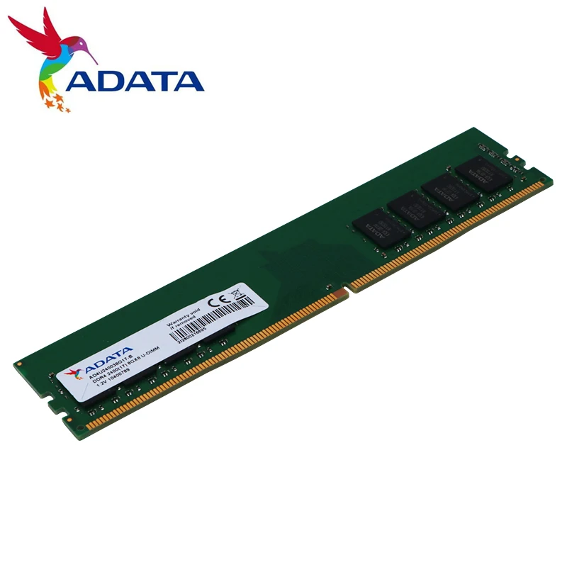 

ADATA ram ddr4 8GB memory 2400MHz 8 gb memoria RAM 8G ddr 4 Desktop 1.2V U-DIMM High Compatible