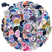 10/50/100PCS Zodiac Constellation Graffiti Stickers Skateboard Guitar Laptop Suitcase Phone Waterproof Sticker Decal Kid Toy