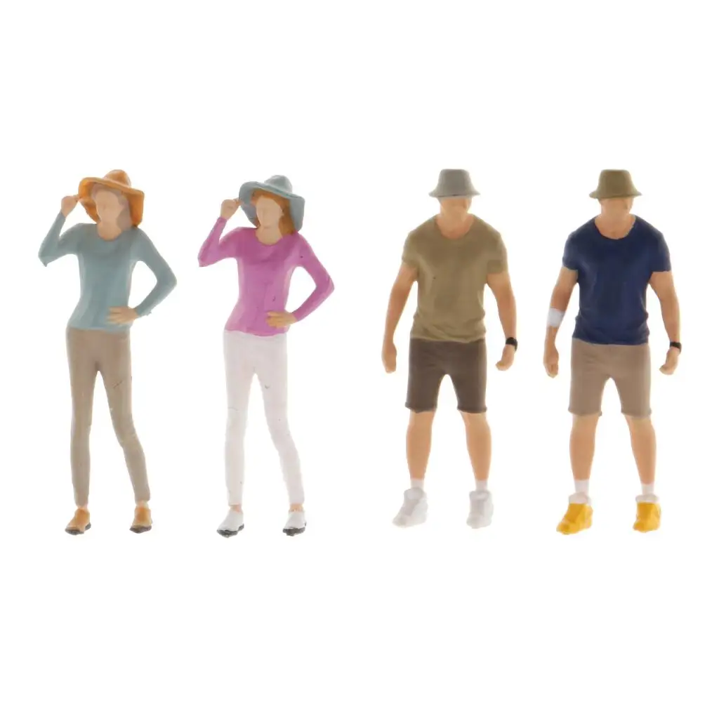 

Миниатюрная сцена, человек, фигурка сценария, персонаж для диорамы, макета поезда, сделай сам, 1/64