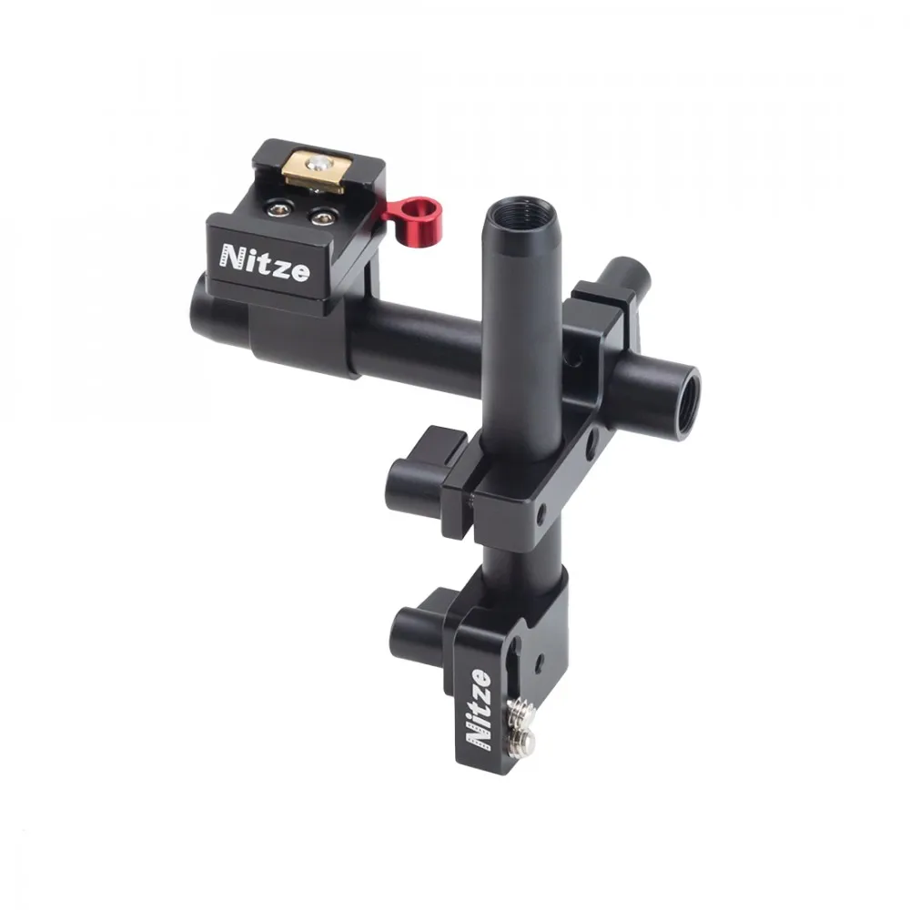 Крепление Nitze EVF с 15-миллиметровыми стержнями и QR-зажимом NATO для портативных