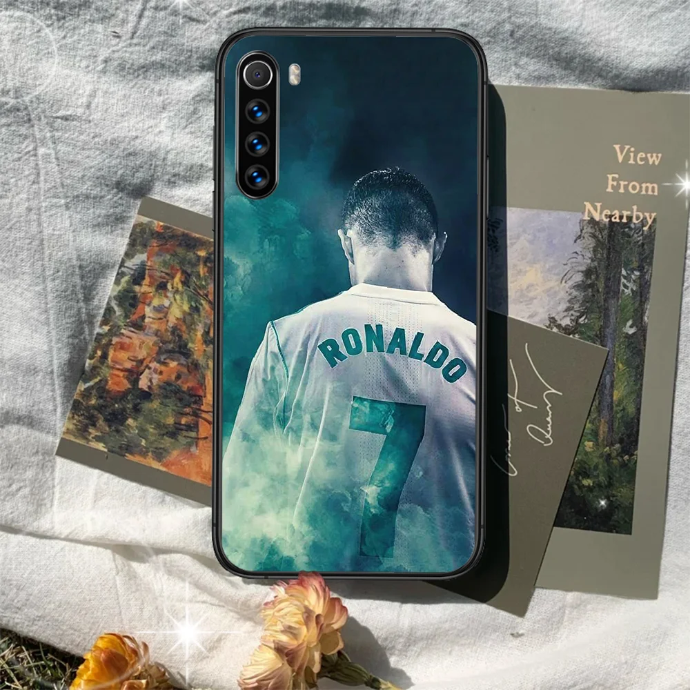 

Cristiano Ronaldo CR7 Phone Case For XIAOMI Redmi Note 5 7 8 T 9 6A 7A 8A 9S K 20 30 Pro black Back Tpu Bumper Fashion Prime