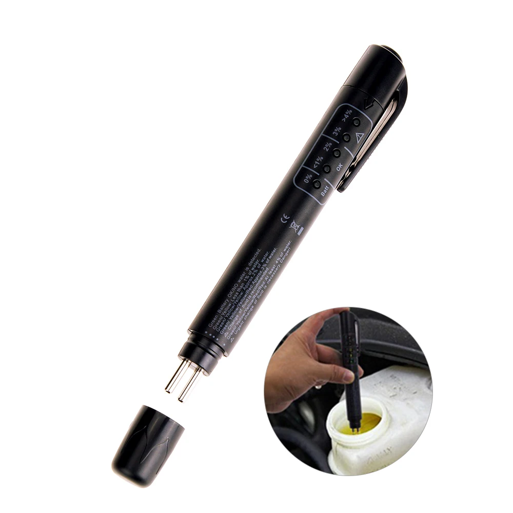 Универсальный автомобильный тестер тормозной жидкости компактный светодиодный