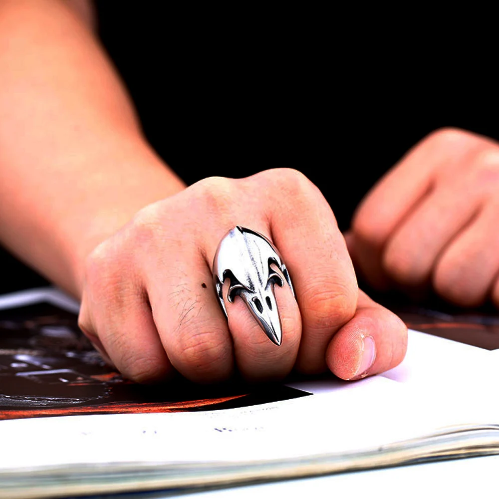 Винтажный одинаковый телефон мужское кольцо Байкерский скандинавский браслет