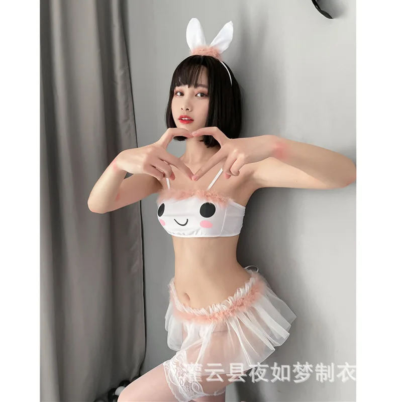 

2021 Underwear Skirt Sexy Women Clothing Body Suits Cute Fairy Hair Mesh Polyester