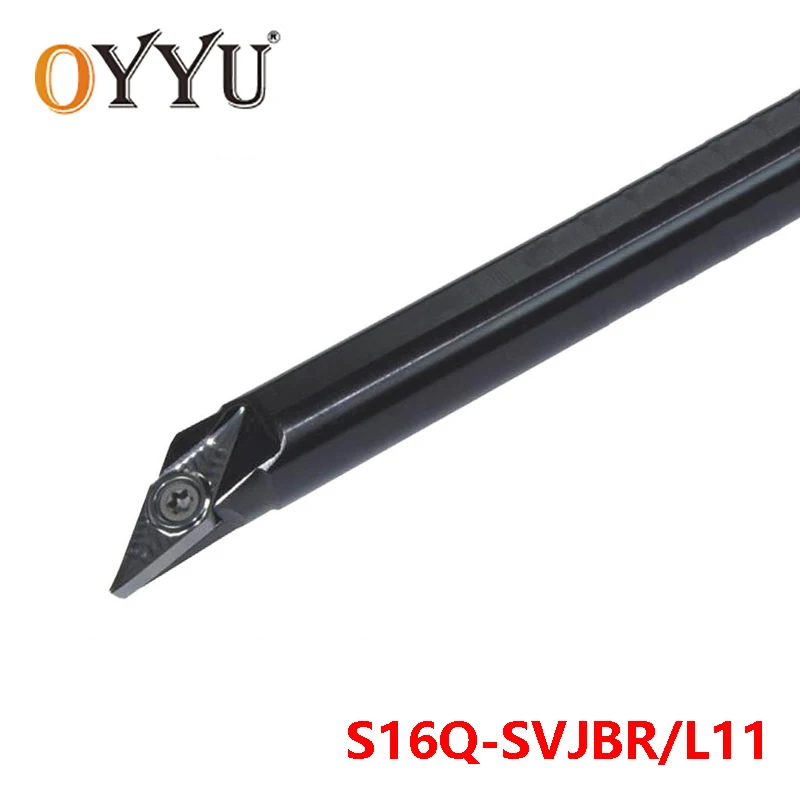 OYYU S16Q-SVJBR11 S16Q-SVJBL11 SVJBR SVJBL Internal Turning Tool Holder CNC Carbide Inserts Shank Boring Bar use VBMT11 - купить по