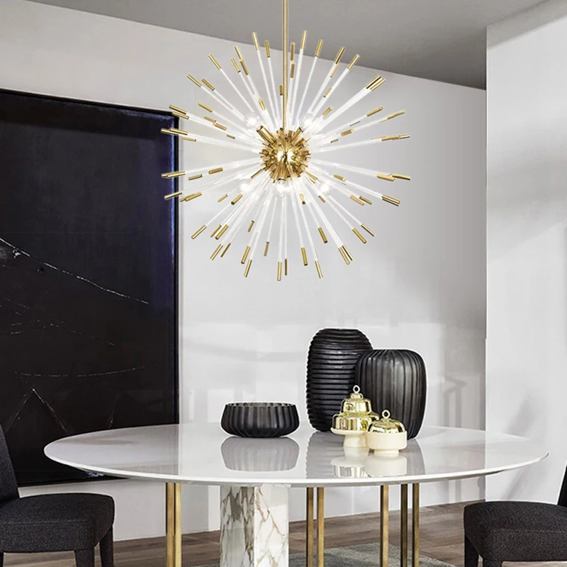 

Люстра в новом стиле для гостиной в скандинавском стиле, светильник в стиле пост-модерн, минималистский, для спальни, столовой, украшение в в...