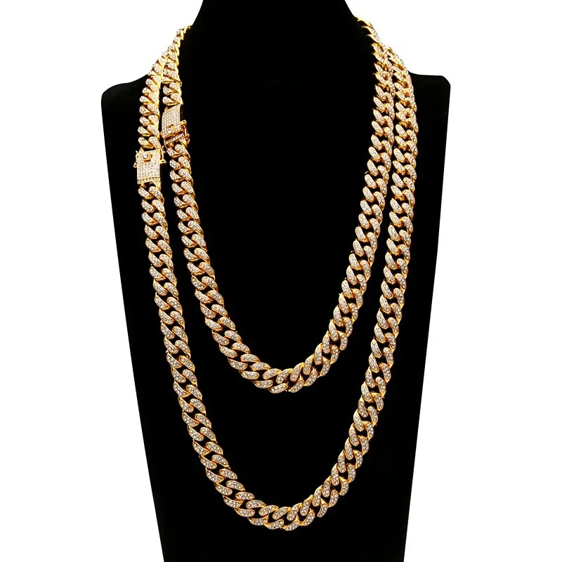 

2021 Manufacturer Direct Sales European And American Original Hip-hop Cuban Chain Men's Necklace Jewelry Fashion Brand Hiphop