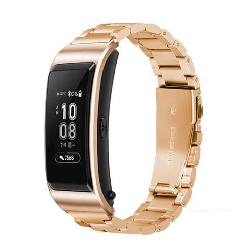 Лидер продаж металлический ремешок из нержавеющей стали B5 B6 16 мм 18 для huawei B3 talkband