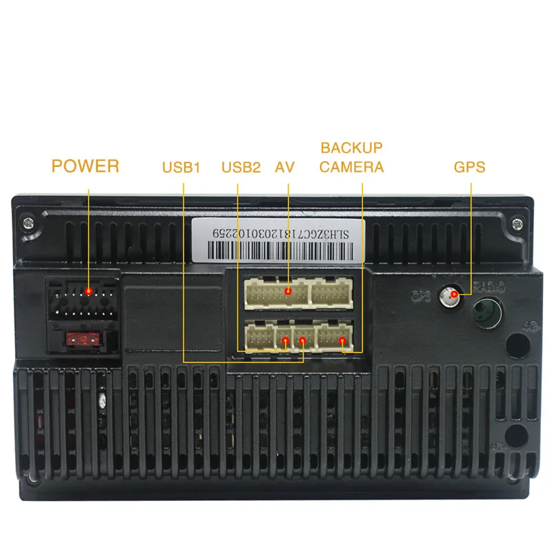 Универсальная Автомагнитола Android аудио стерео GPS навигация медиаплеер