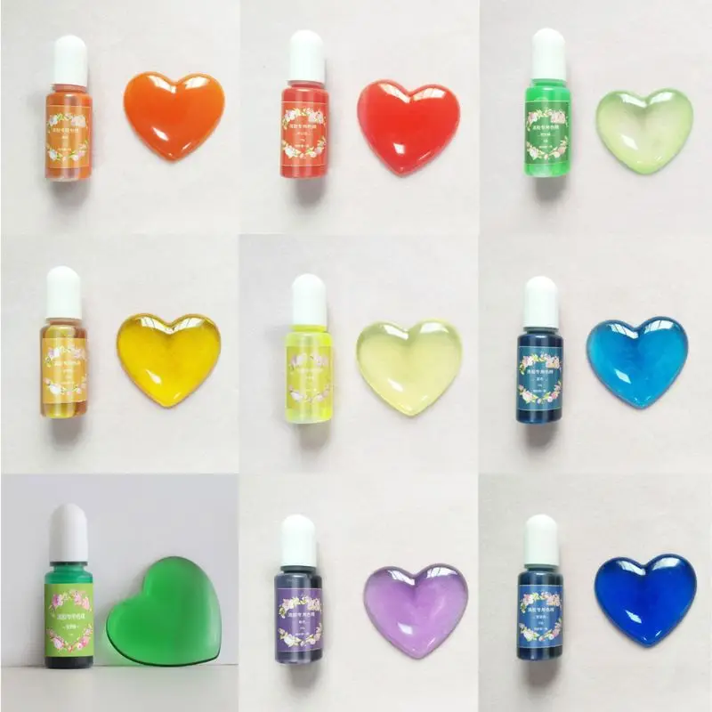 

24 Colors Epoxy Resin Pigment Liquid Resin Colorant Pigment Kit Jewelry Making