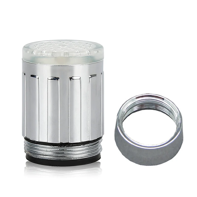 

LED Luminous Faucet Tap Nozzle Light Blinking Temperature Aerator Water Saving Kitchen Bathroom Accessories Home Improvement