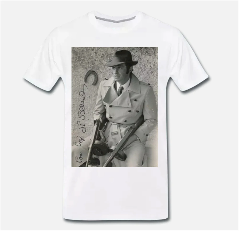 Футболка с коротким рукавом Jean Paul Belmondo французский миф сексуальная 2-S M L Xl |
