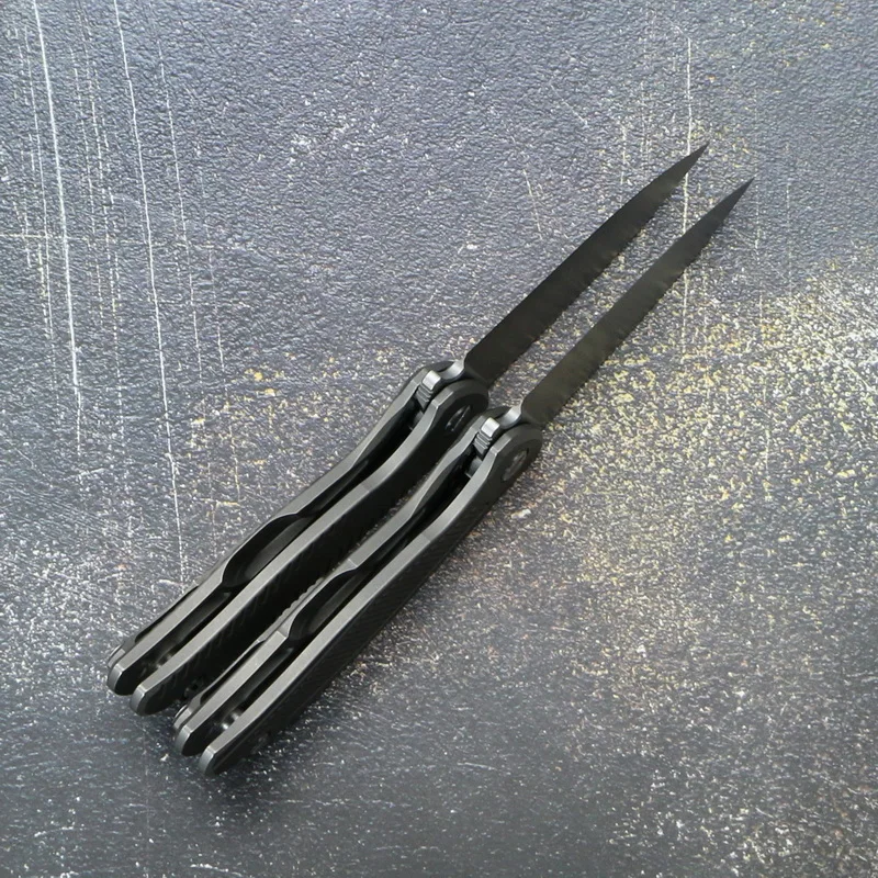 Складной нож Green thorn F95 R18/R19 D2 титановая ручка Открытый Кемпинг охота тактический