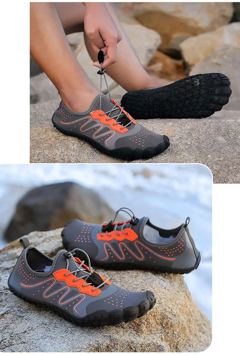 

Unisex Beach Water Shoes Swimming Aqua Breathable Quick-Drying Seaside Slippers Surf Non-slip light Sports Water Shoes Sneakers