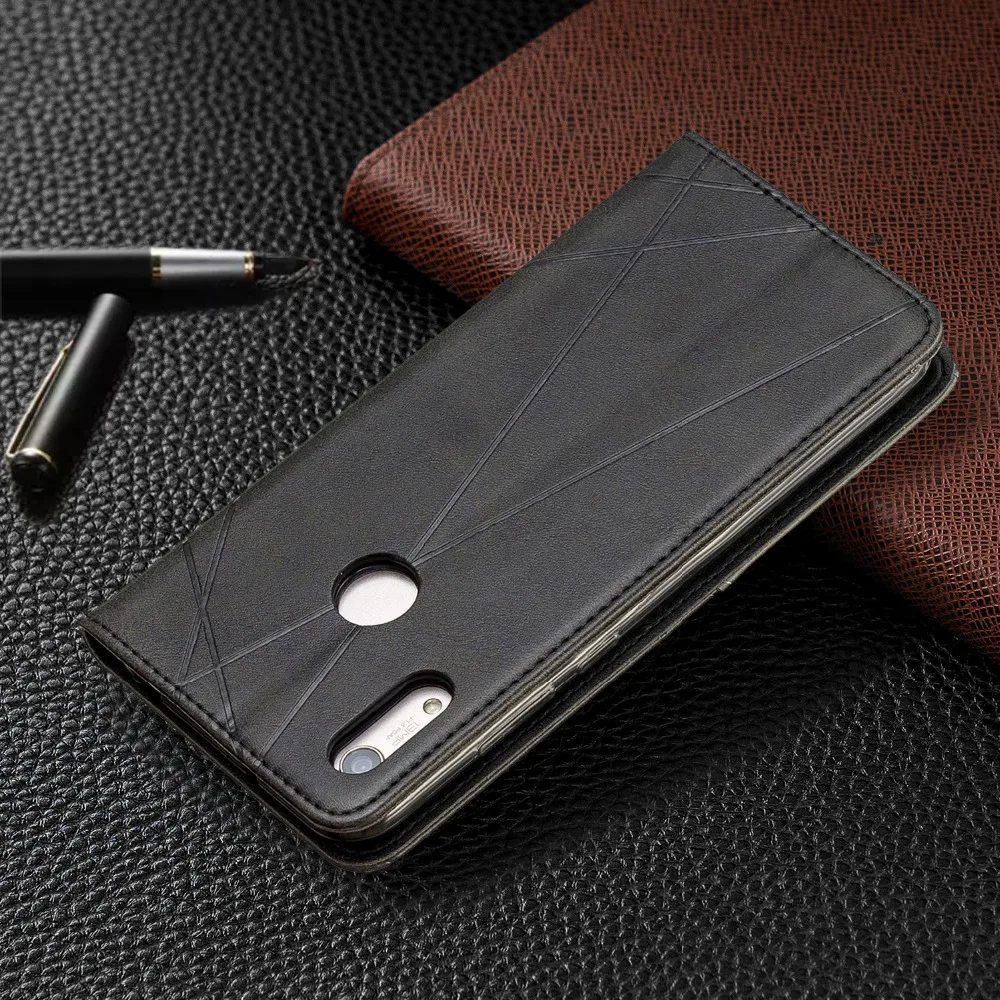 Flip Case For Huawei Y5 Y6 Pro Y7 Prime Y9 Prime Honor 7A Pro 7C 8A 8S 9X 10i Lite PU Leather Wallet Cover Coque Case