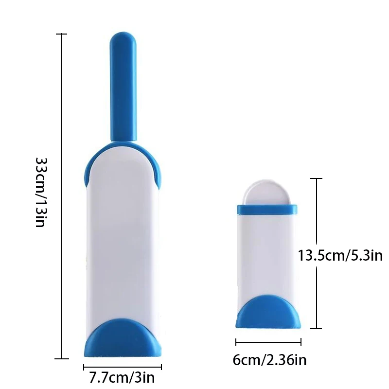 Magic Clean Brush Reusable Self-Cleaning Pet Hair Brush Set Double Lint Remover Fur Scrub Clothes Bag Dust Brusher