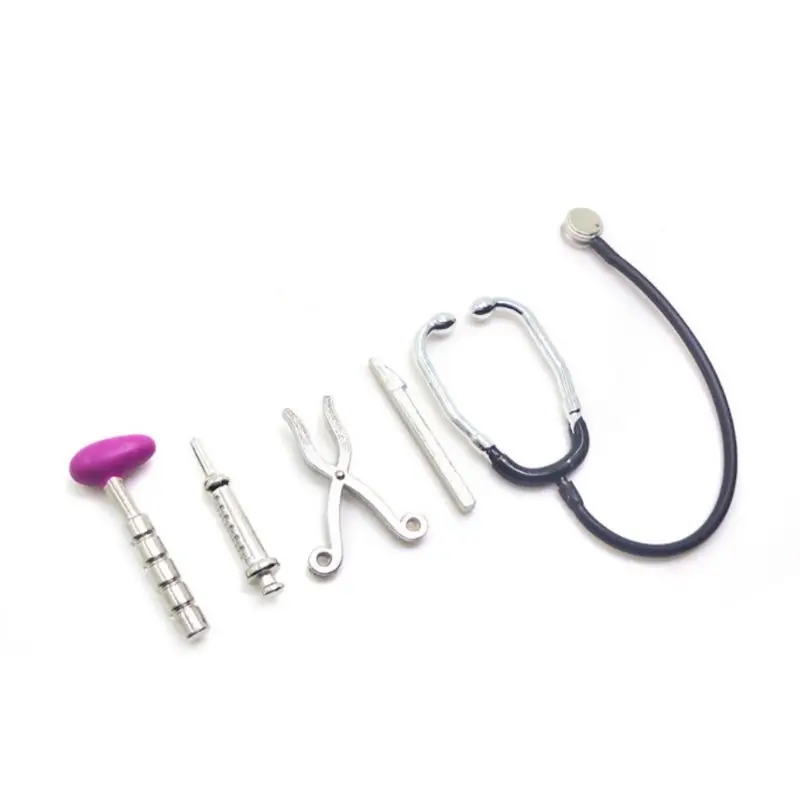 

1:12 Scale Dollhouse Miniature Mini Medical Earpiece Model Toy Decoration Accessories Pretend Play Toy Kid Playing Gift