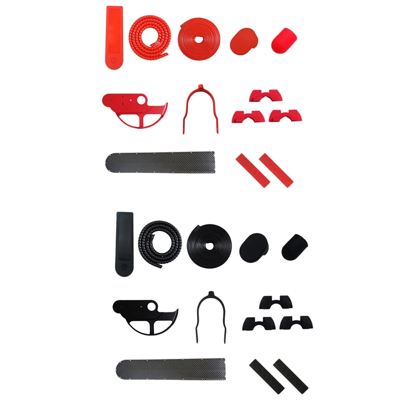 

Scooter Protection Kit Anti-Collision Strip Disc Brake Cover for Xiaomi M365