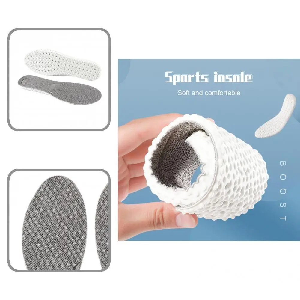 

1 Pair Shoe Pads Innovative Anti Fade Flexible Sweat-absorbing Unisex Foam Shoe Pads for Sport Foam Insoles Shoe Insoles