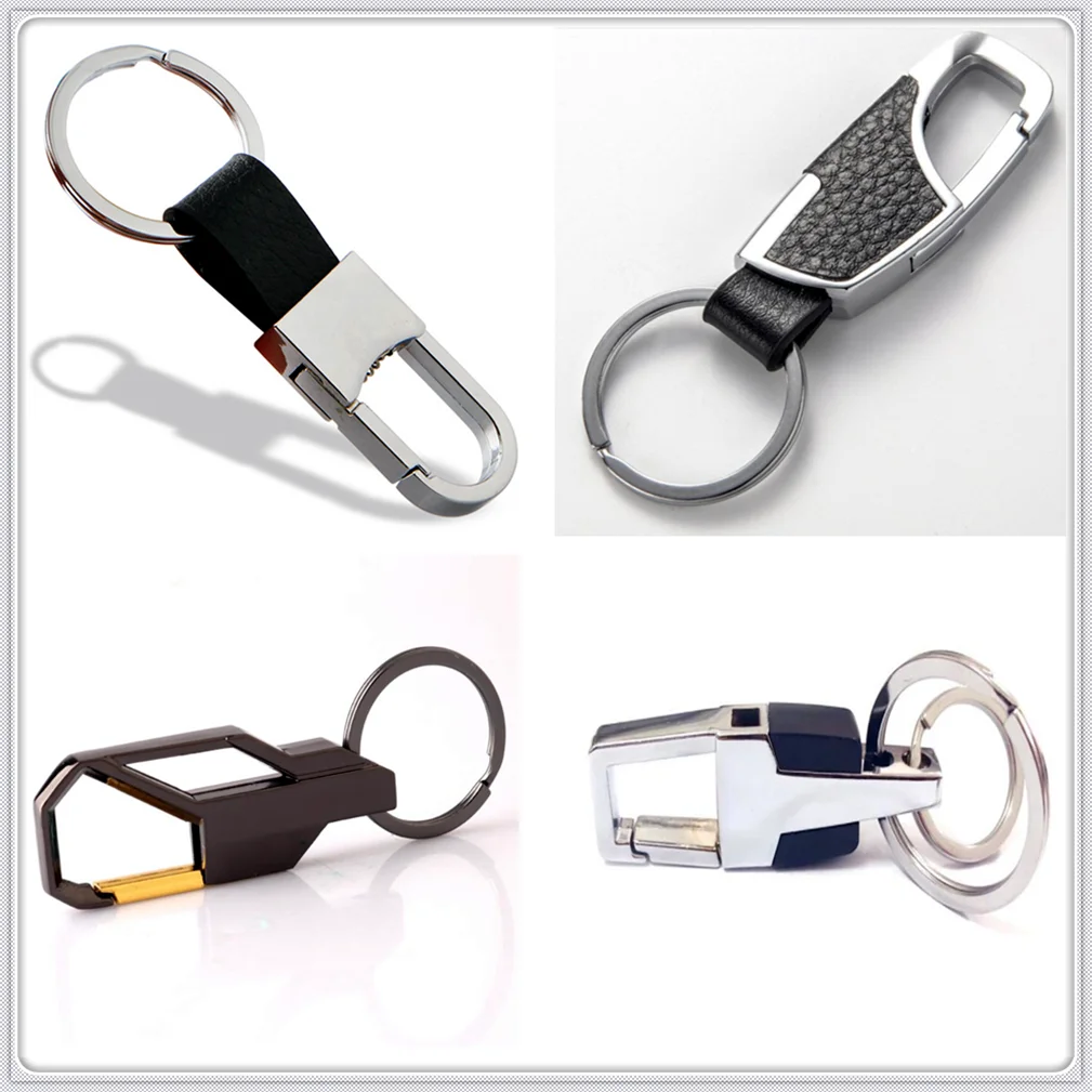 Кожаный металлический мужской автомобильный Стайлинг брелок для Kia Sportage Sorento Sedona
