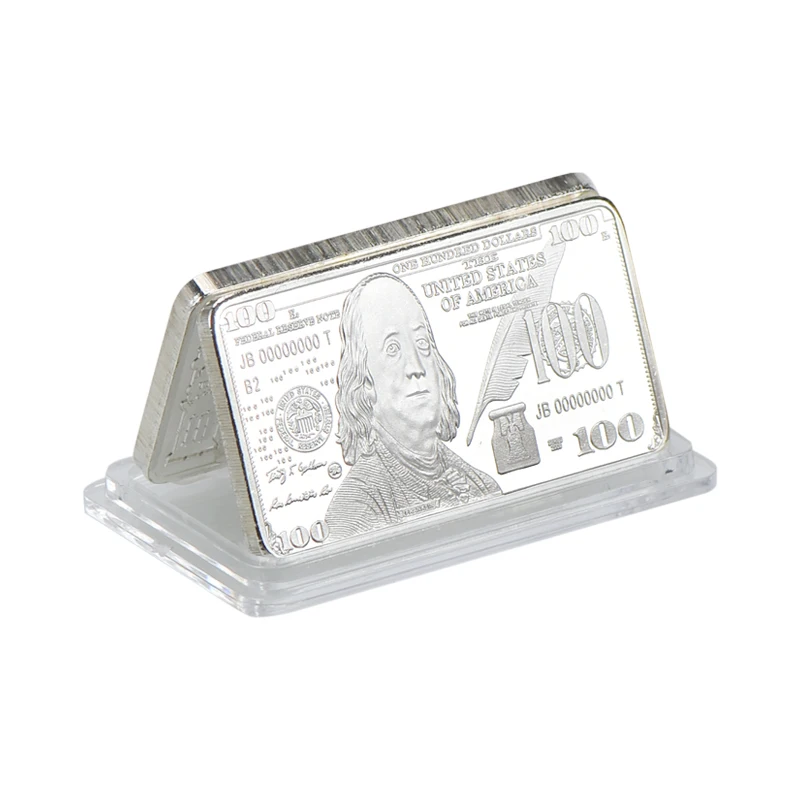 WR Donald Trump 2020 US Dollar Silver Coins Collectibles with Coin Holder America Bullion Bar Challenge Original Gifts | Дом и сад