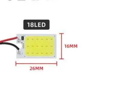 

T10 LED Panel Lights 12V Accessories Bulb Car For Festoon Lamps Parts Replacement
